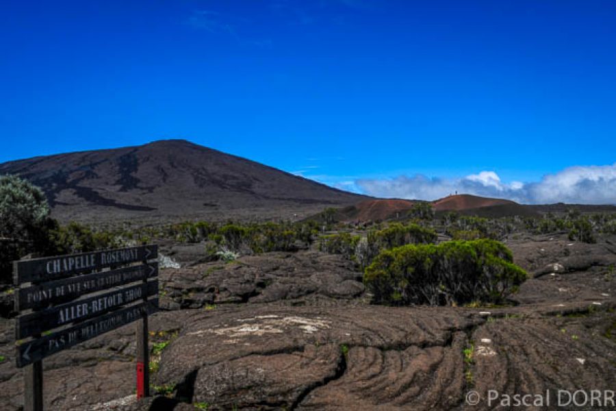 Les randonnées autour du volcan